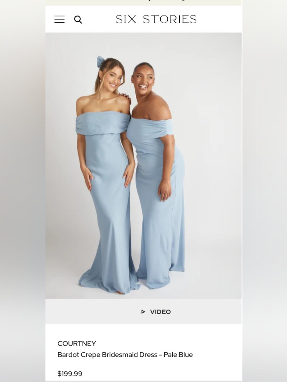 Off-Shoulder Light Blue Maxi Dress with Draped Neckline